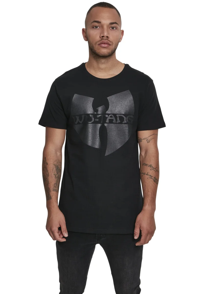 WU-WEAR BLACK LOGO - T-Shirt print - black