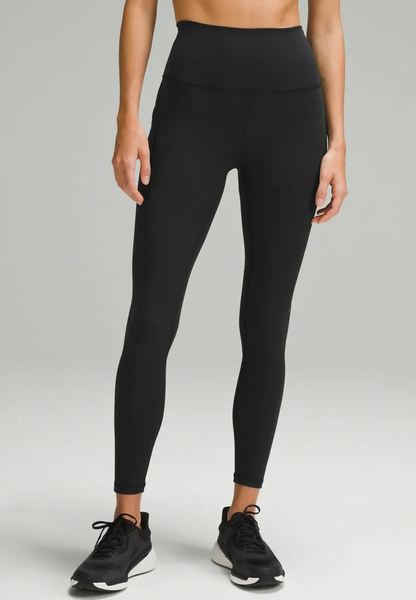 WUNDER TRAIN HR TIGHT 71CM *POCKETS - Tights - black