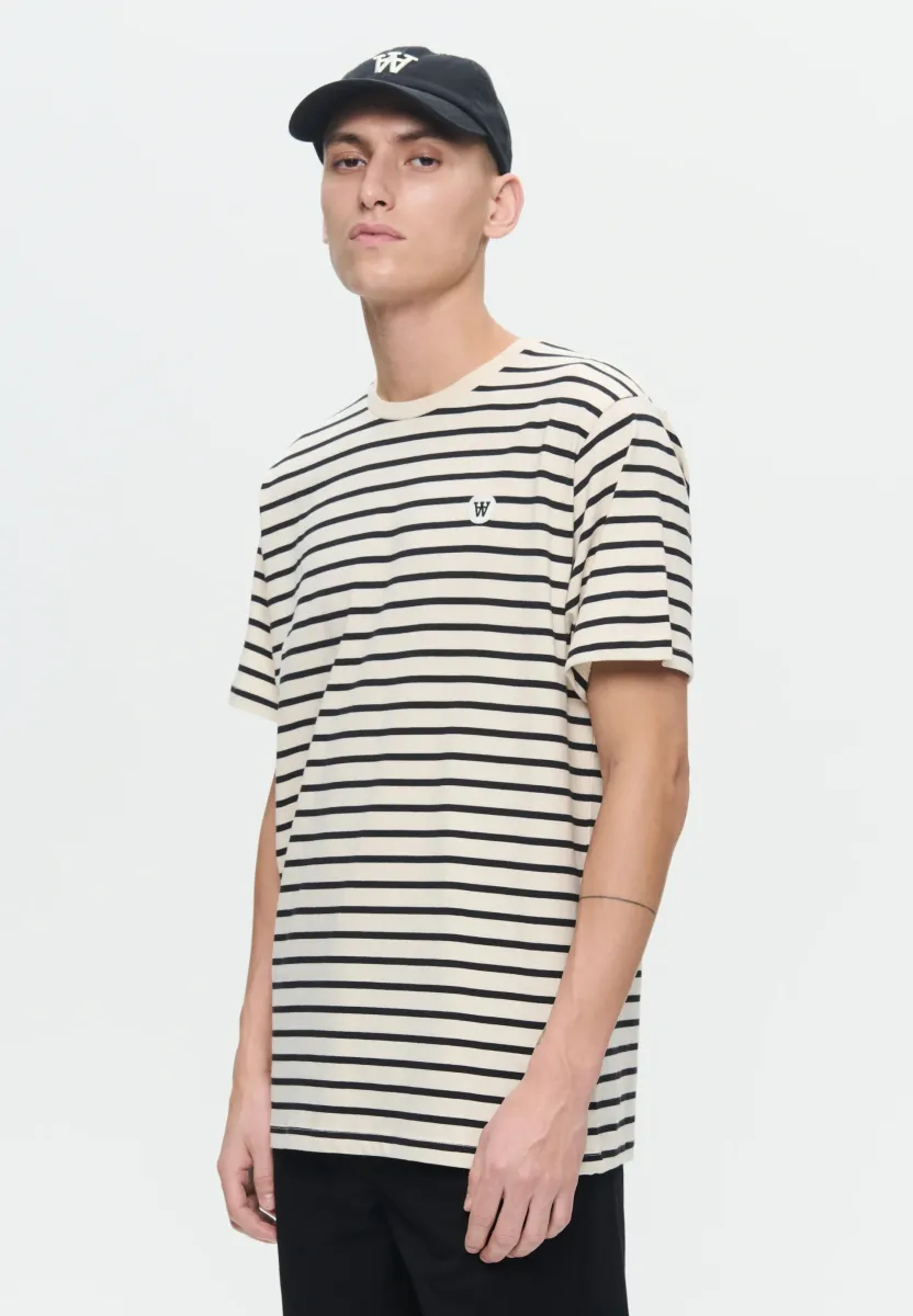 WW ACE STRIPE - T-Shirt print - black