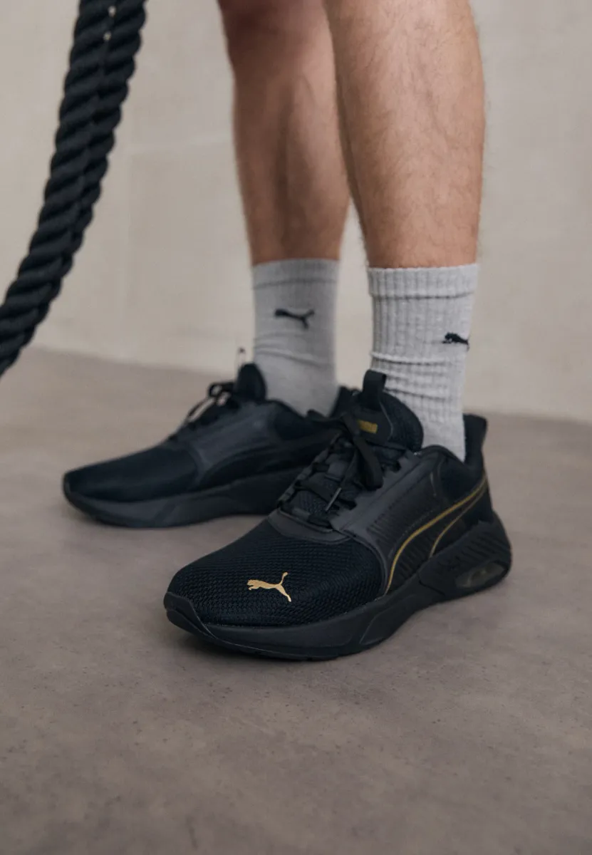 X CELL NOVA UNISEX - Trainingsschuh - black-gold