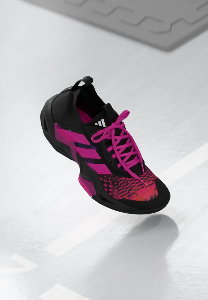X JEREMY SCOTT PRIDE RAPIDMOVE ADV - Trainingsschuh - footwear white/core black/lucid fuchsia