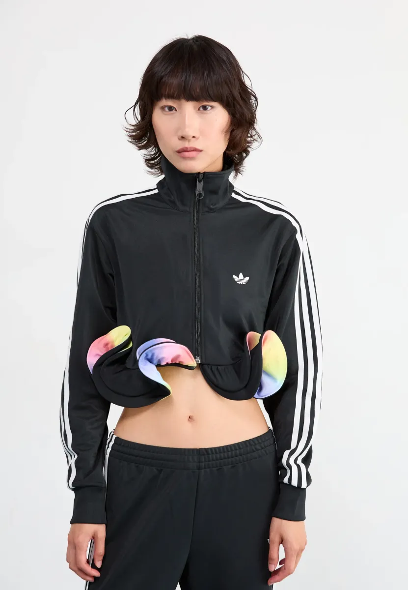 X JEREMY SCOTT PRIDE RUFFLE - Trainingsjacke - black