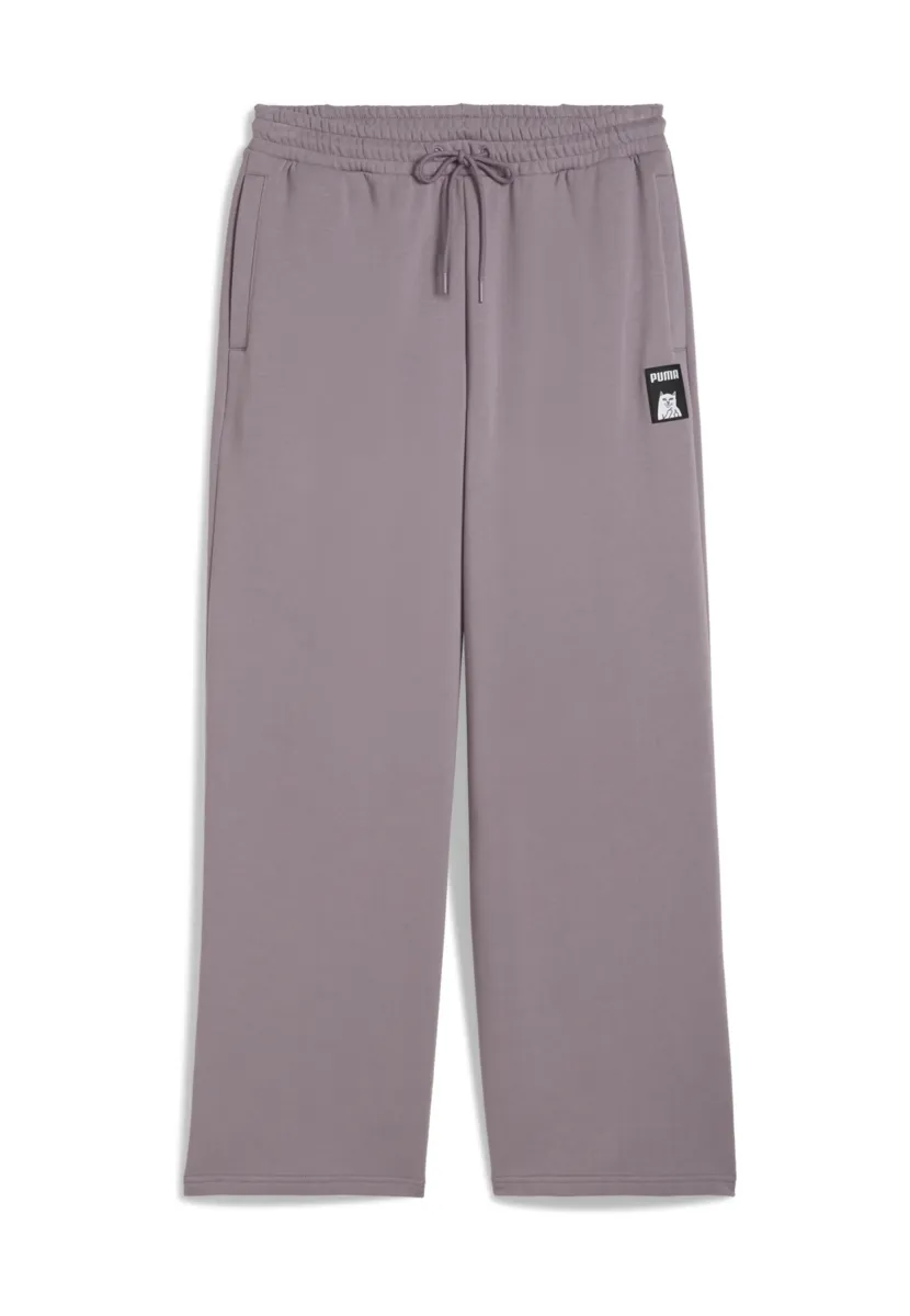 X RIPNDIP OVERSIZED WIDE TR OP - Jogginghose - plum jam