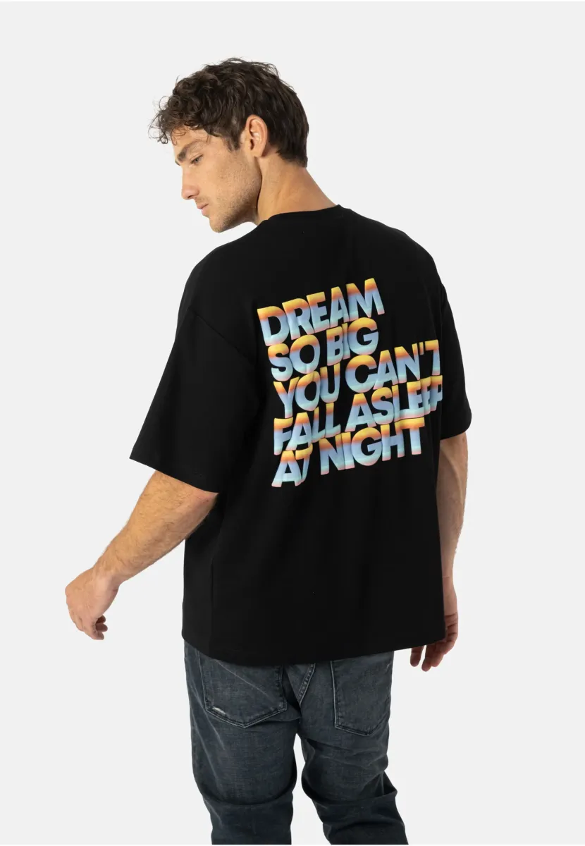 XAVIOR PRINT - T-Shirt print - black