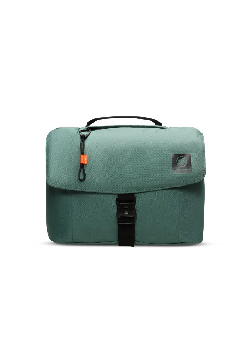 XERON MESSENGER 36 CM LAPTOPFACH - Umhängetasche - dark jade