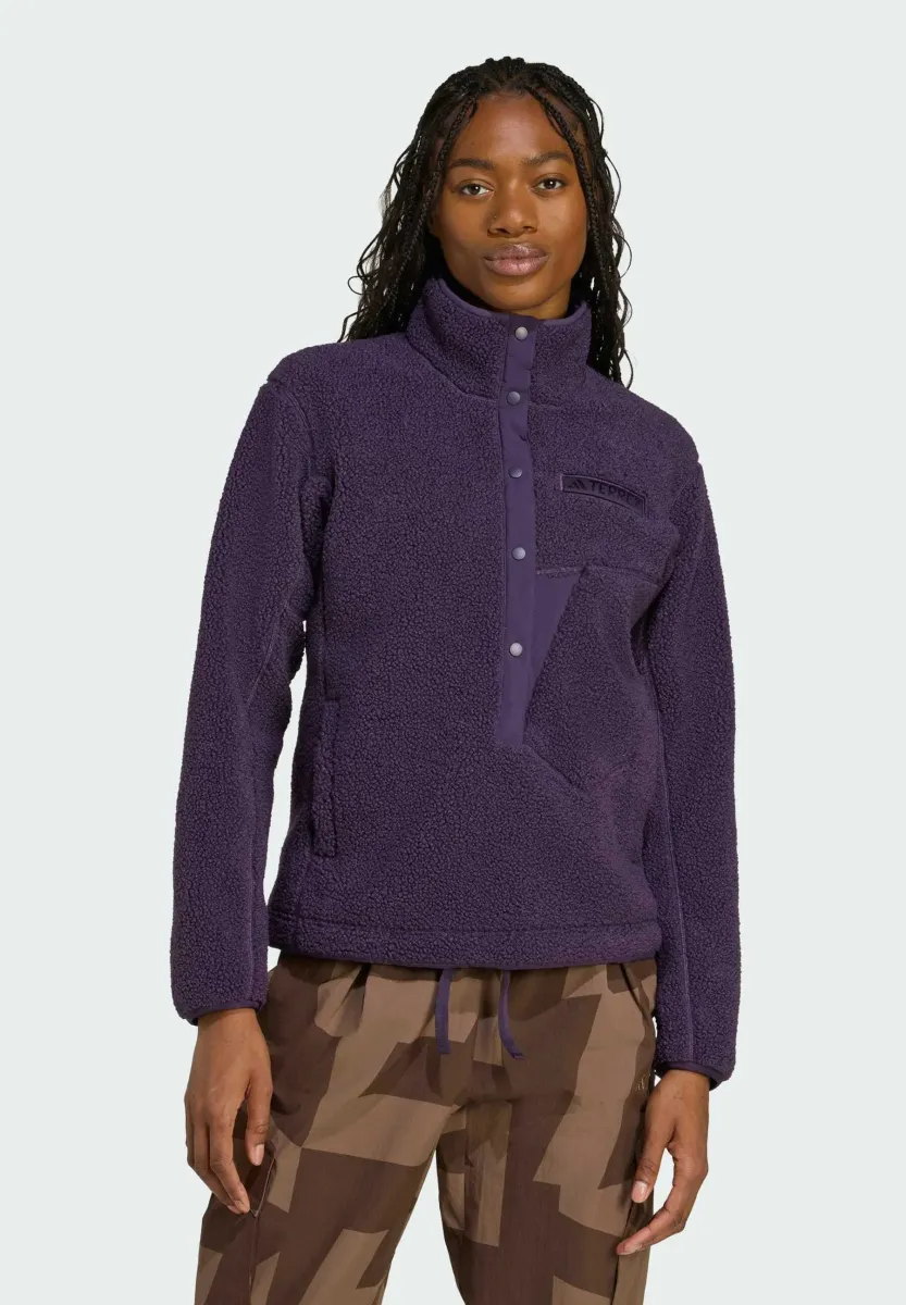 XPLORIC HIGH PILE - Fleecepullover - aurora plum
