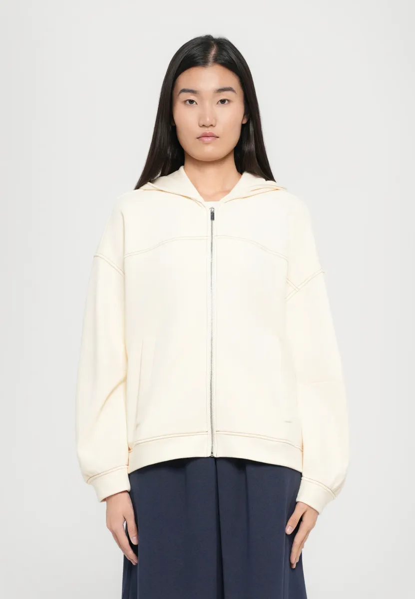 YALE - Sweatjacke - avorio