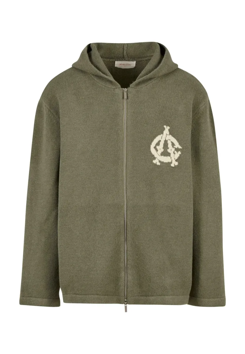 YANKEE ZIPPER - Strickjacke - green