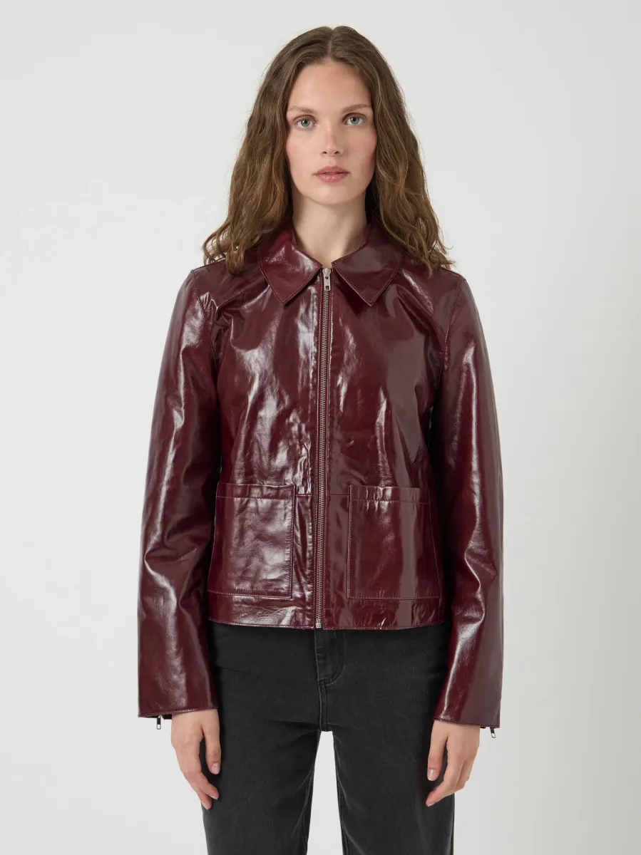 YASBORDEA  - Lederjacke - port royale