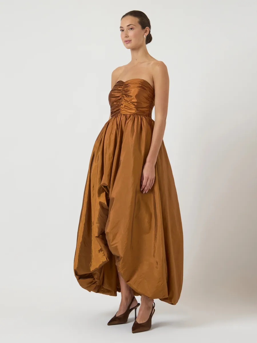 YASHALL - Ballkleid - dark brown