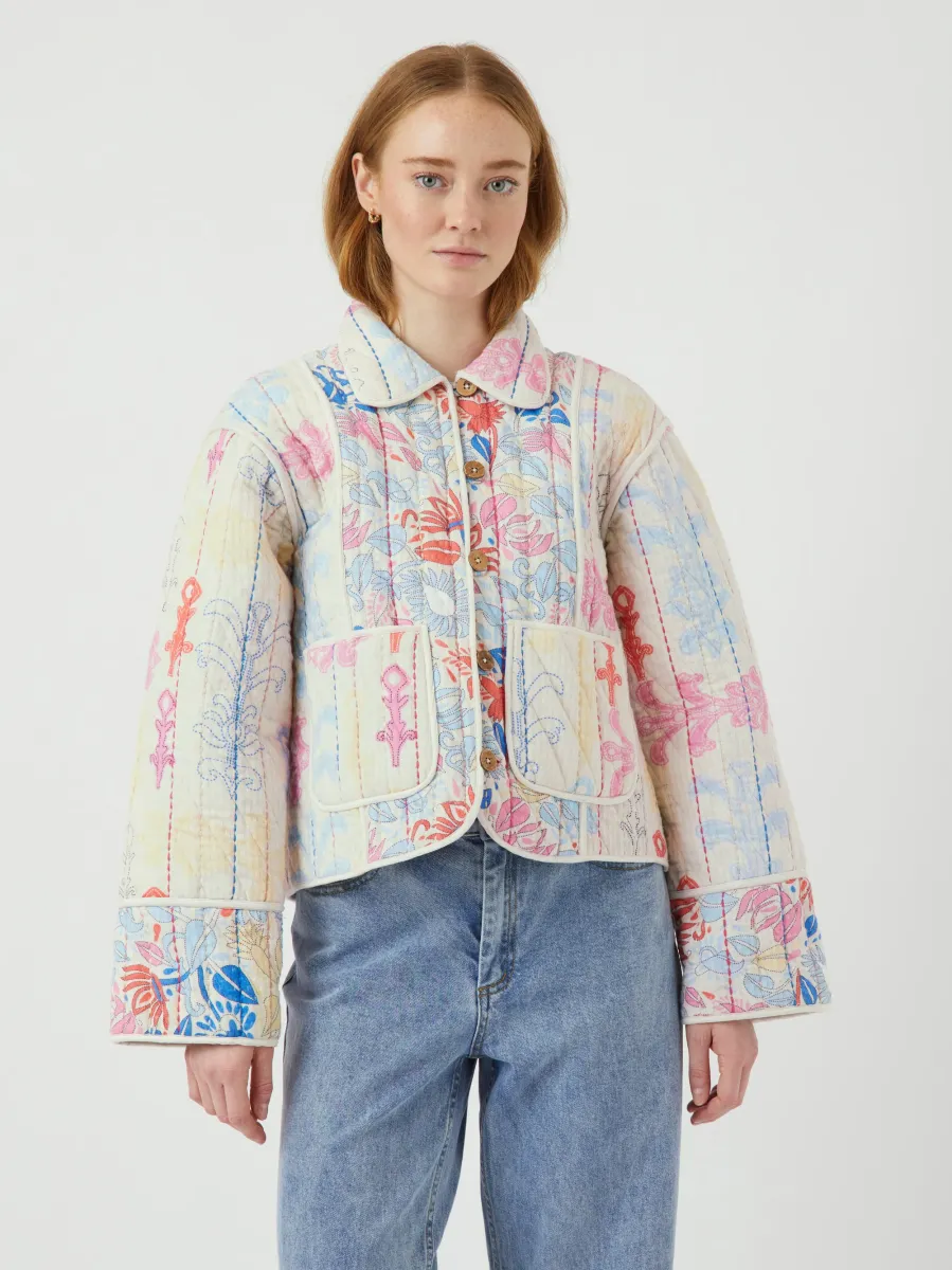 YASKANTHA JACKET FEST - Leichte Jacke - birch/kantha
