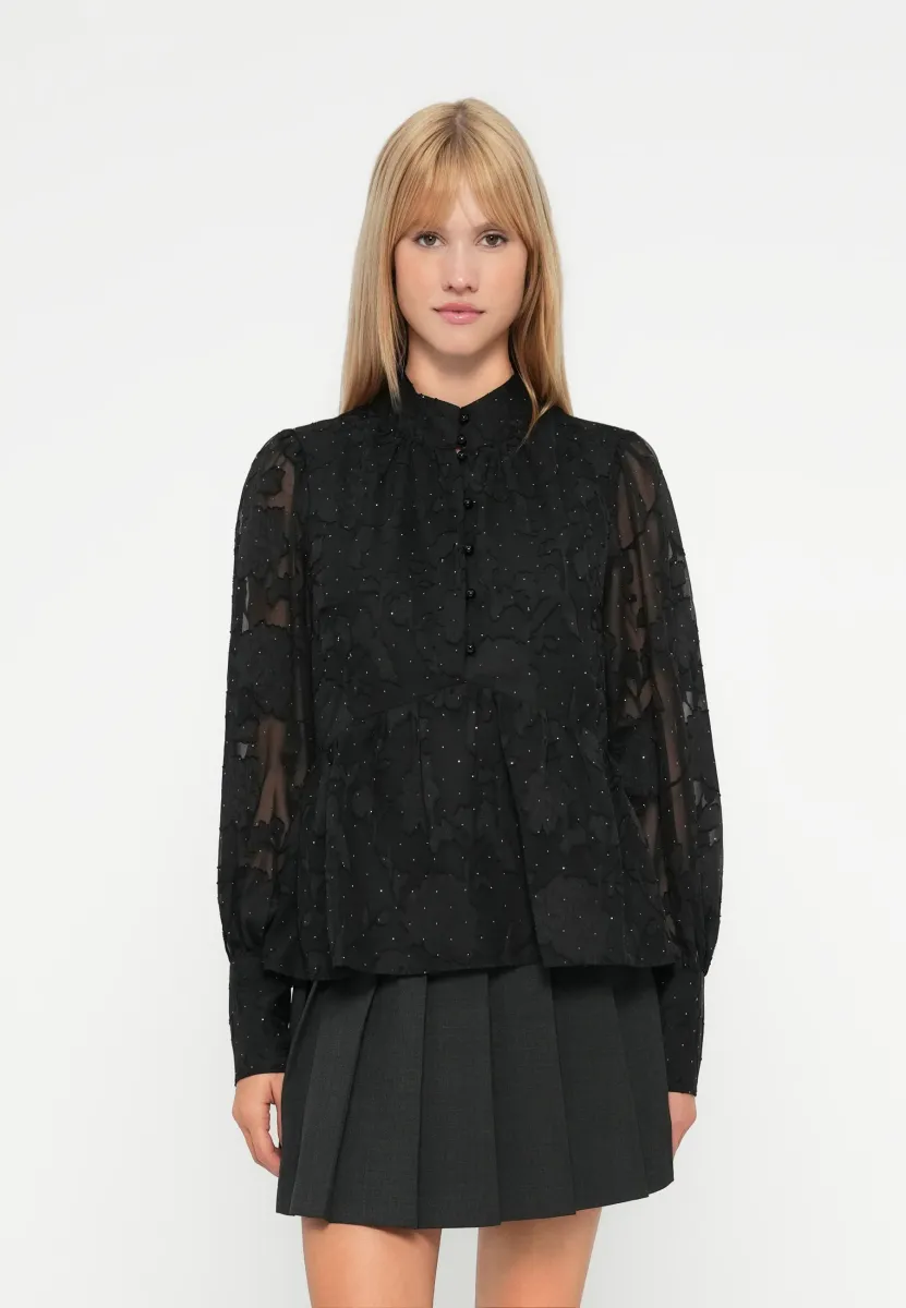 YASLINARO - Bluse - black