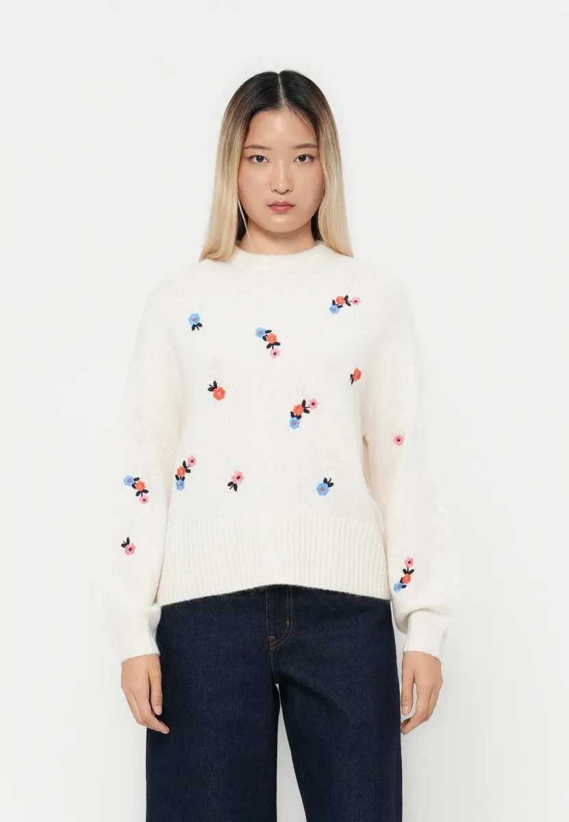 YASNANNA - Strickpullover - birch
