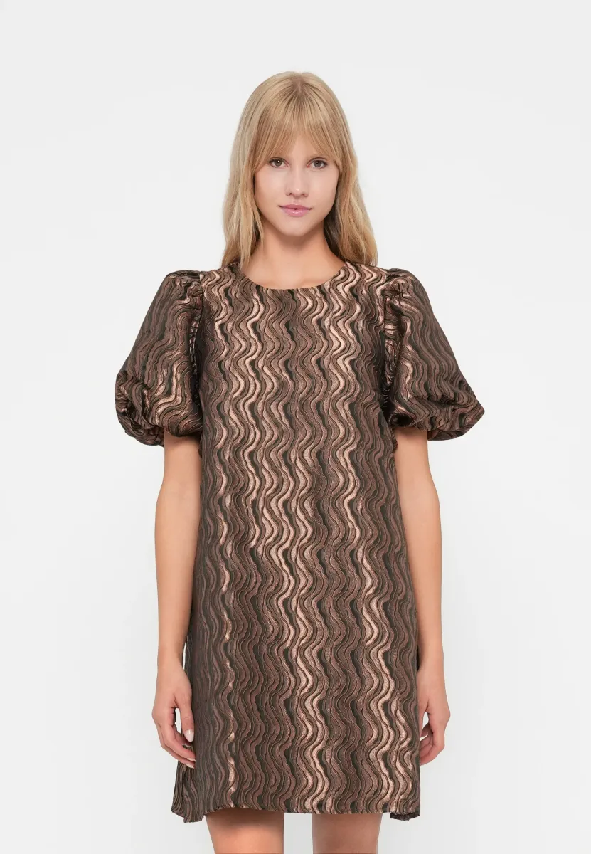 YASSIRLEY DRESS - Cocktailkleid/festliches Kleid - mocha mousse