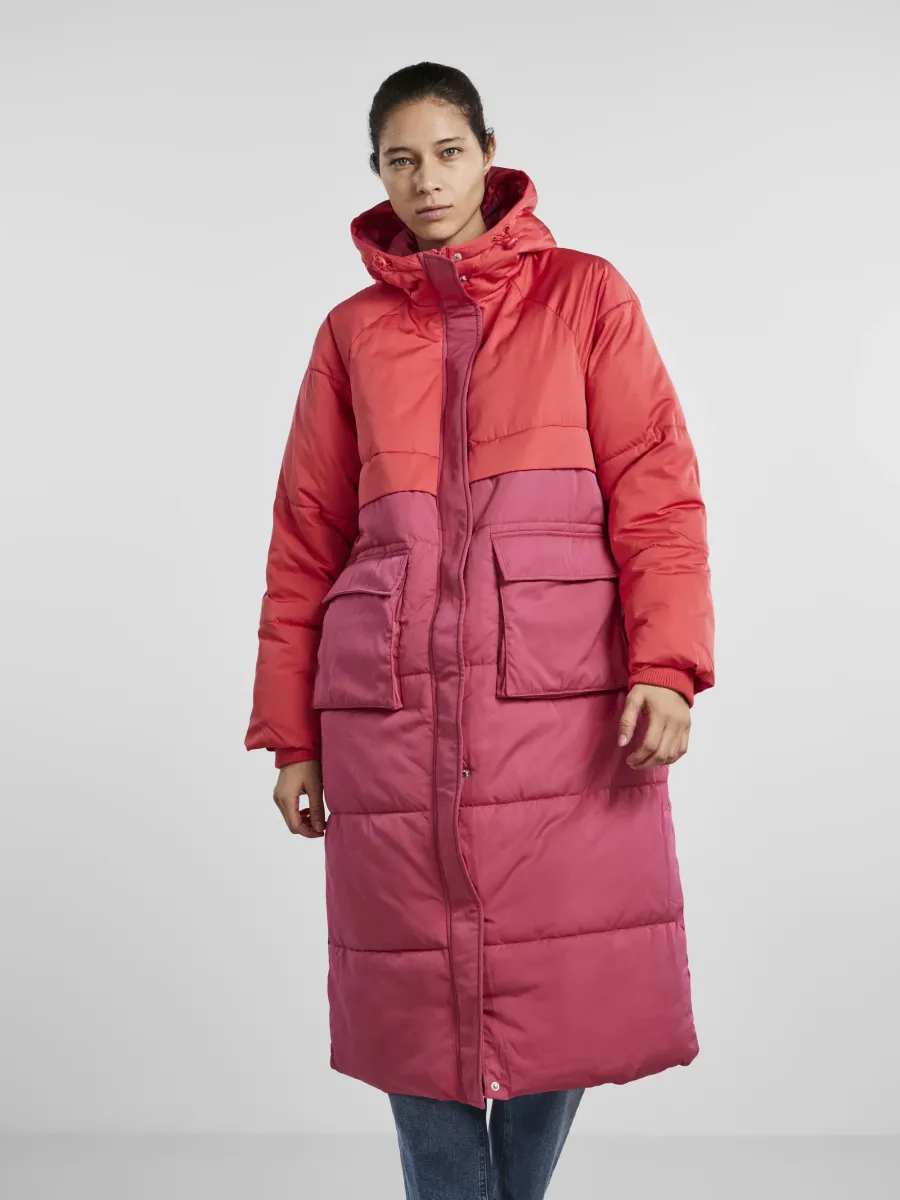 YASSOF PADDED - Wintermantel - beetroot purple/bitter sweet