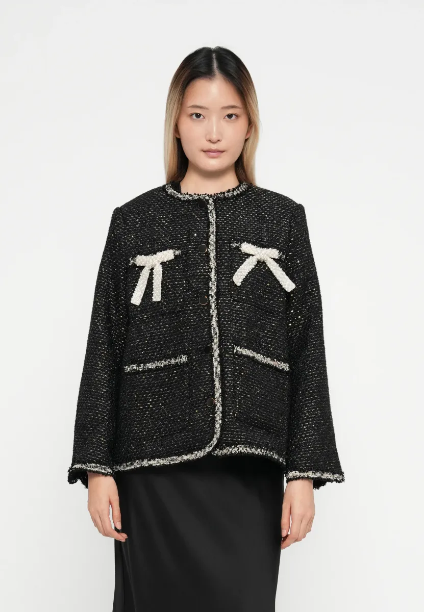 YASUNIDA OVERSIZE JACKET SHOW - Blazer - black