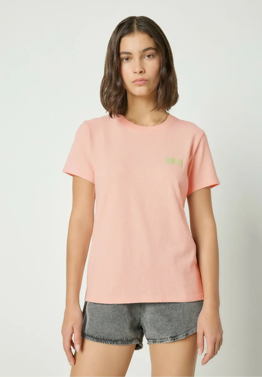 YKOBOW - T-Shirt print - camelia