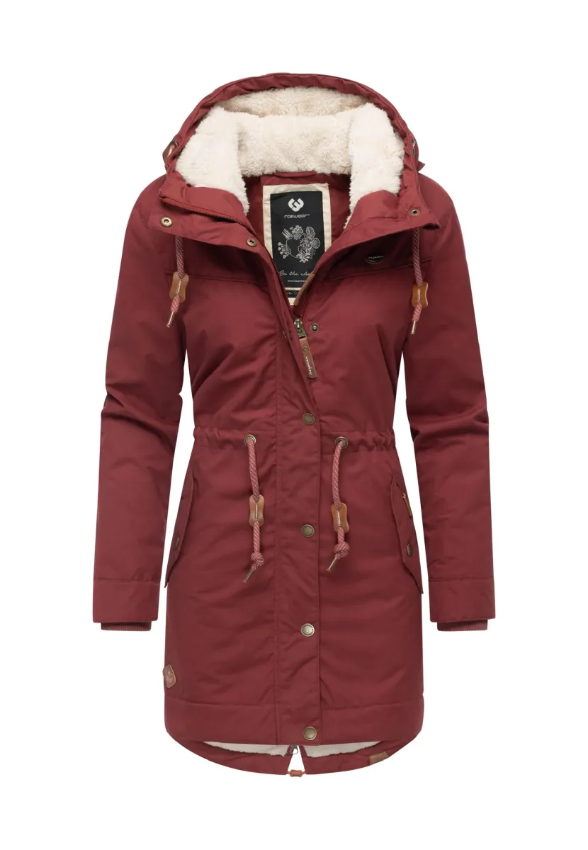 YM CANNY - Wintermantel - terracotta