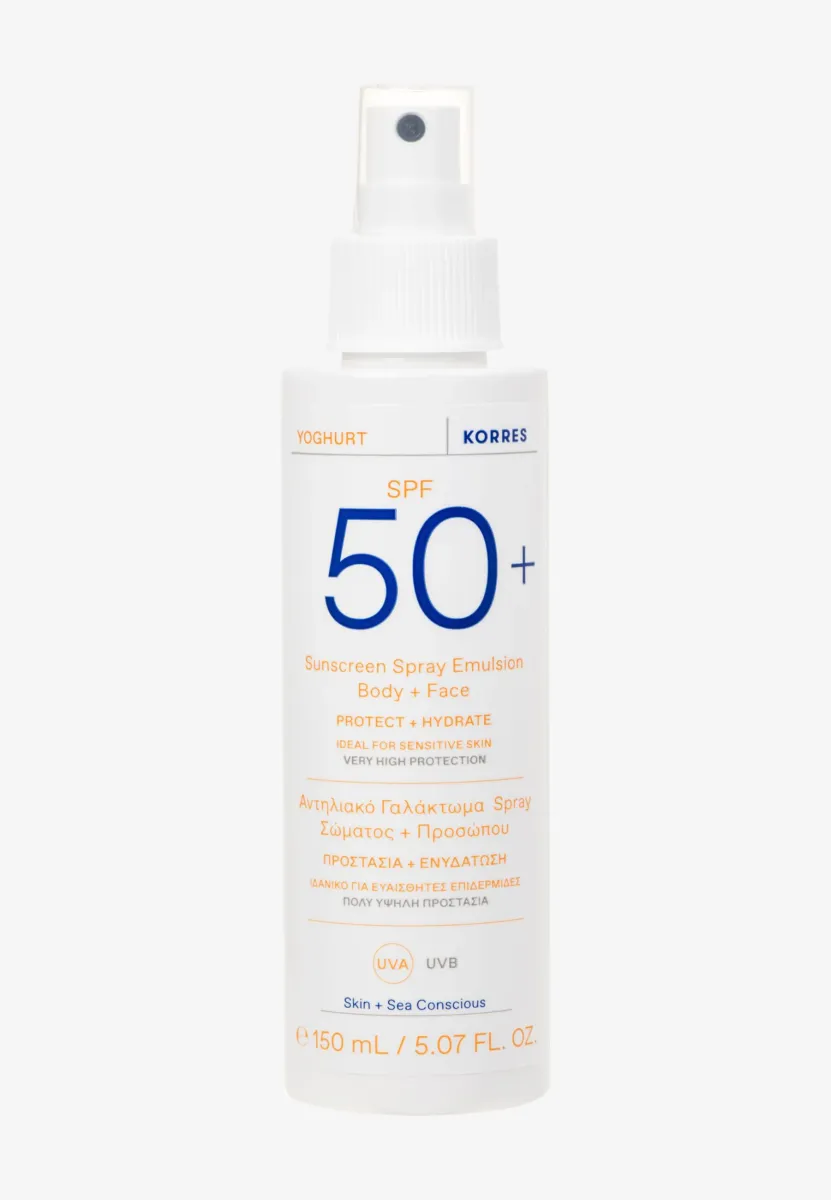 YOGHURT SUNSCREEN SPRAY EMULSION BODY + FACE SPF50 - Sonnenschutz
