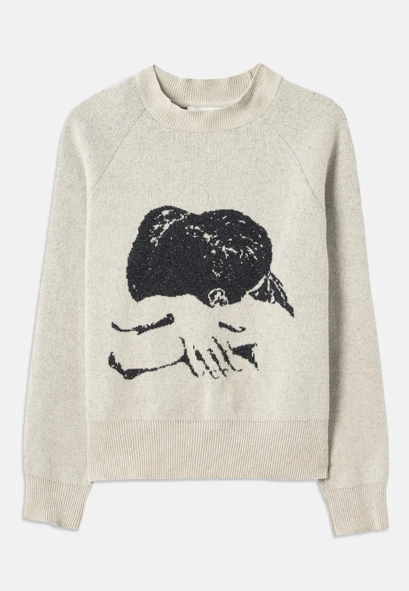 YOUR WARMEMBRACE UNISEX - Strickpullover - beige