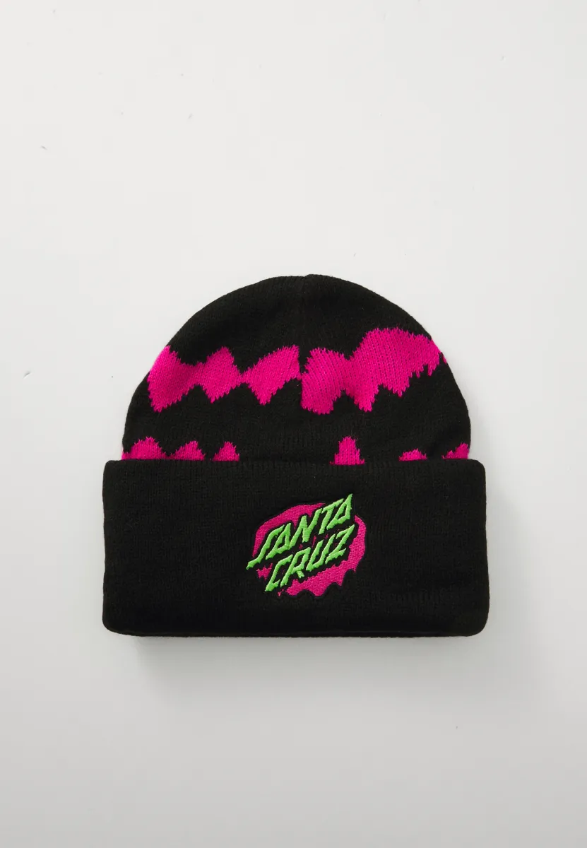 YOUTH SLIME STRIPE BEANIE UNISEX - Mütze - black