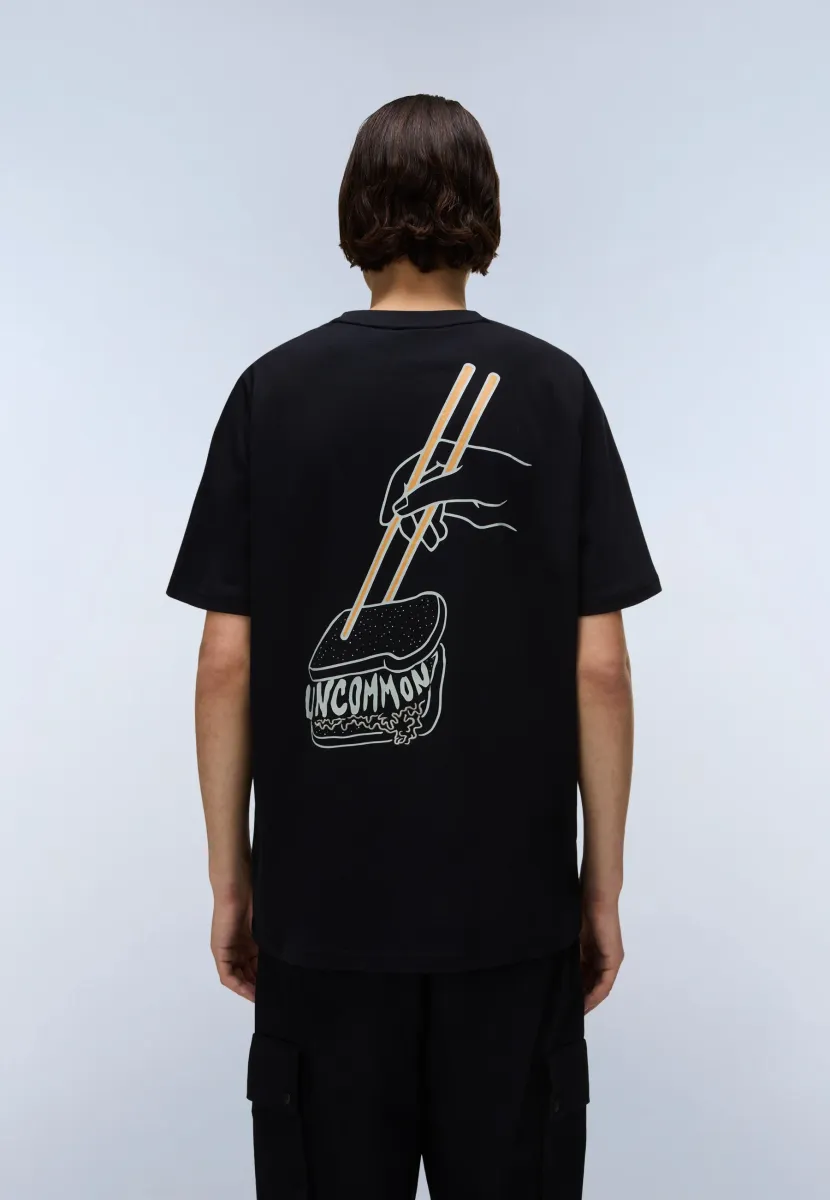 YUKIS - T-Shirt print - black beauty