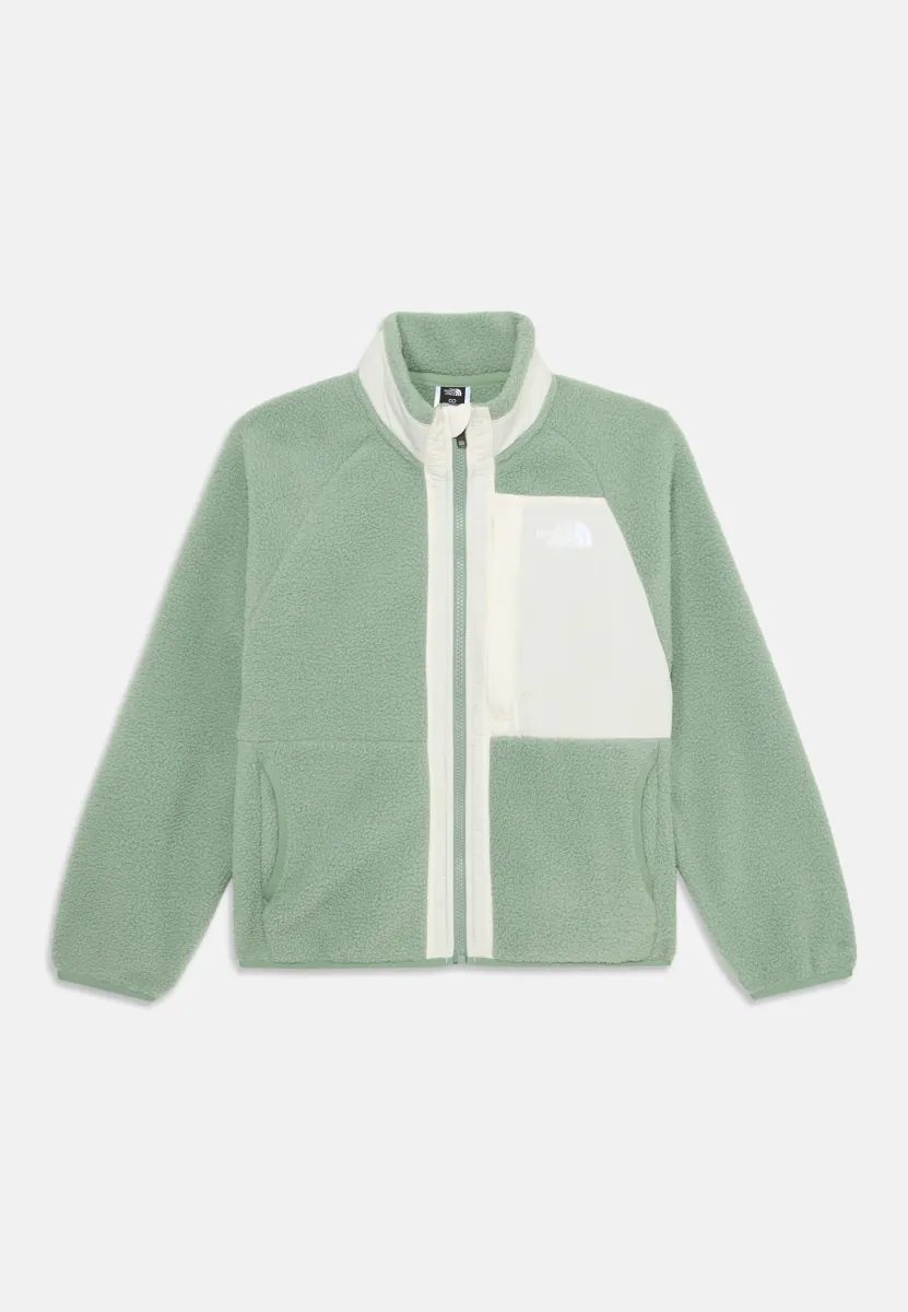 YUMIORI FULL ZIP JACKET - Fleecejacke - slate moss/white dune