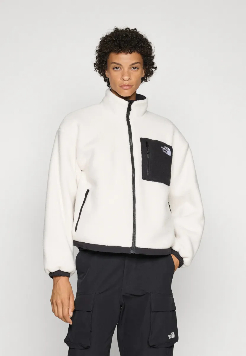 YUMIORI REVERSIBLE JACKET - Fleecejacke - black/white dune