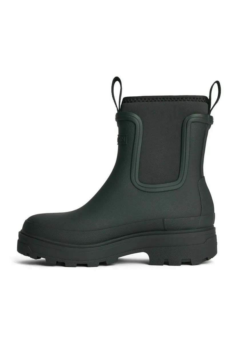 YUN - Gummistiefel - black