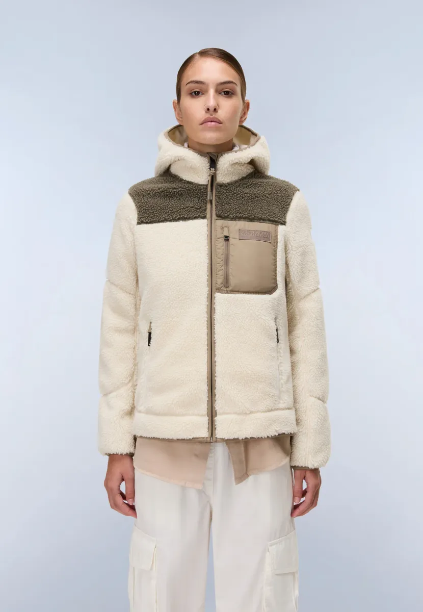 YUPIK  - Fleecejacke - light beige dimity