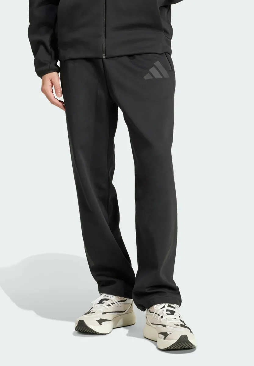 Z N E OPEN-HEM LOOSE - Jogginghose - black