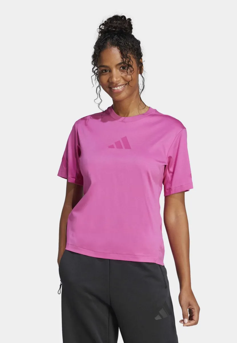 Z N E TEE - Sport T-Shirt - semi lucid fuchsia
