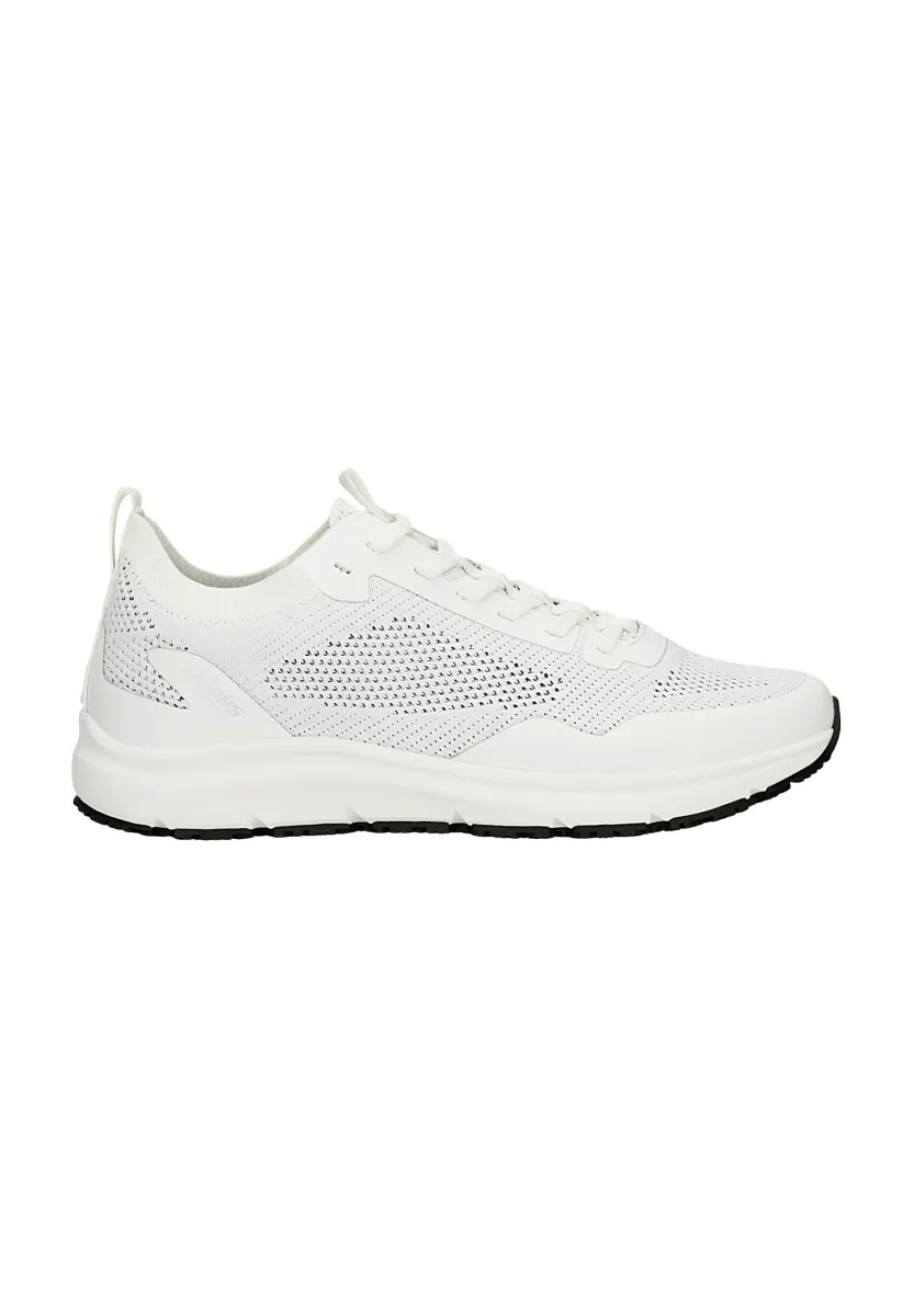 Z ODBLASKOWYM LOGO NA PIĘCIE - Sneaker low - white