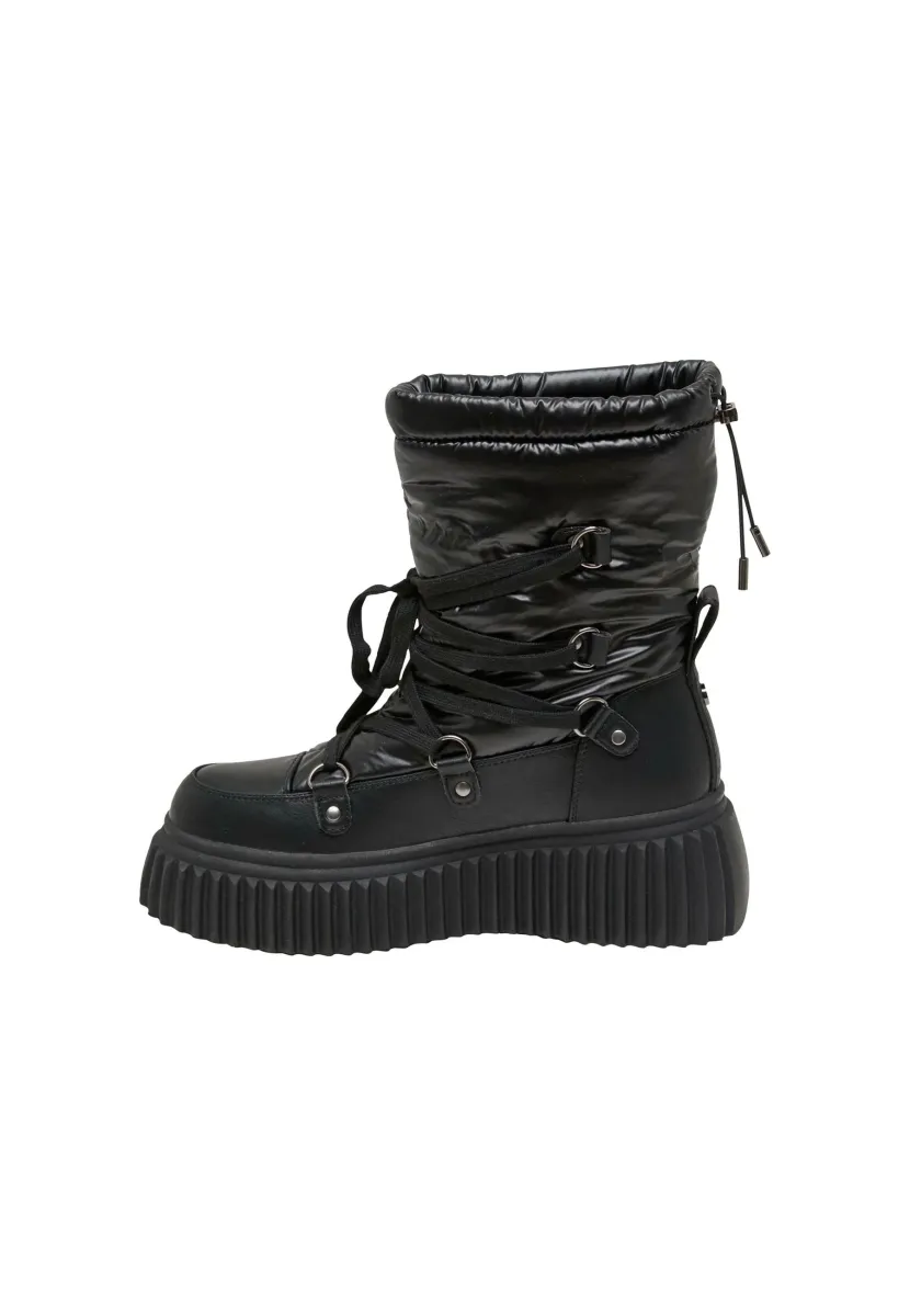 ZAFIR PUFFER - Snowboot/Winterstiefel - black