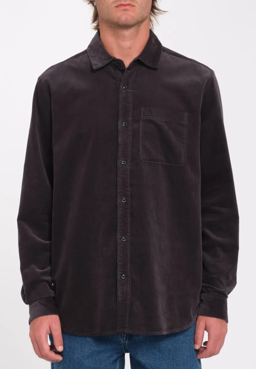 ZANDER - Hemd - asphalt black