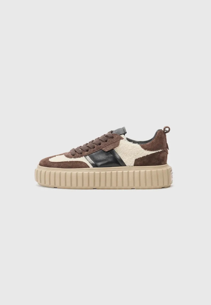ZAP - Sneaker low - chest/nat/schwarz
