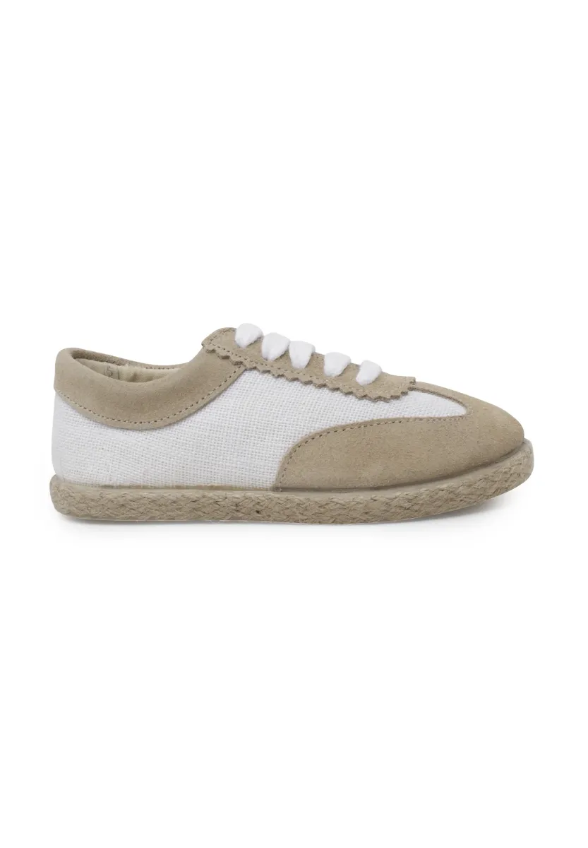 ZAPATILLAS COMBINADAS - Sneaker low - piedra