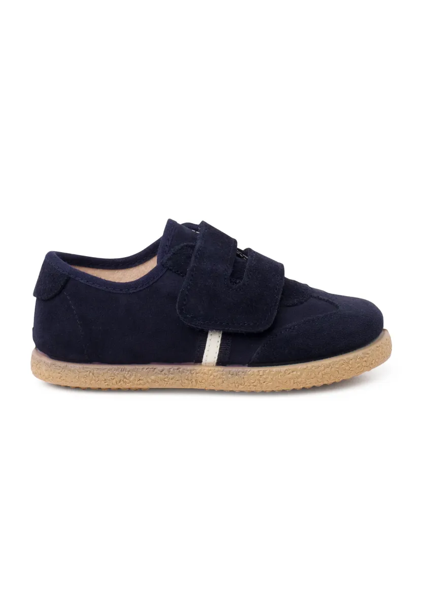 ZAPATILLAS NIÑO CIERRE FRONTAL TIRA ADHERENTE - Sneaker low - azul marino