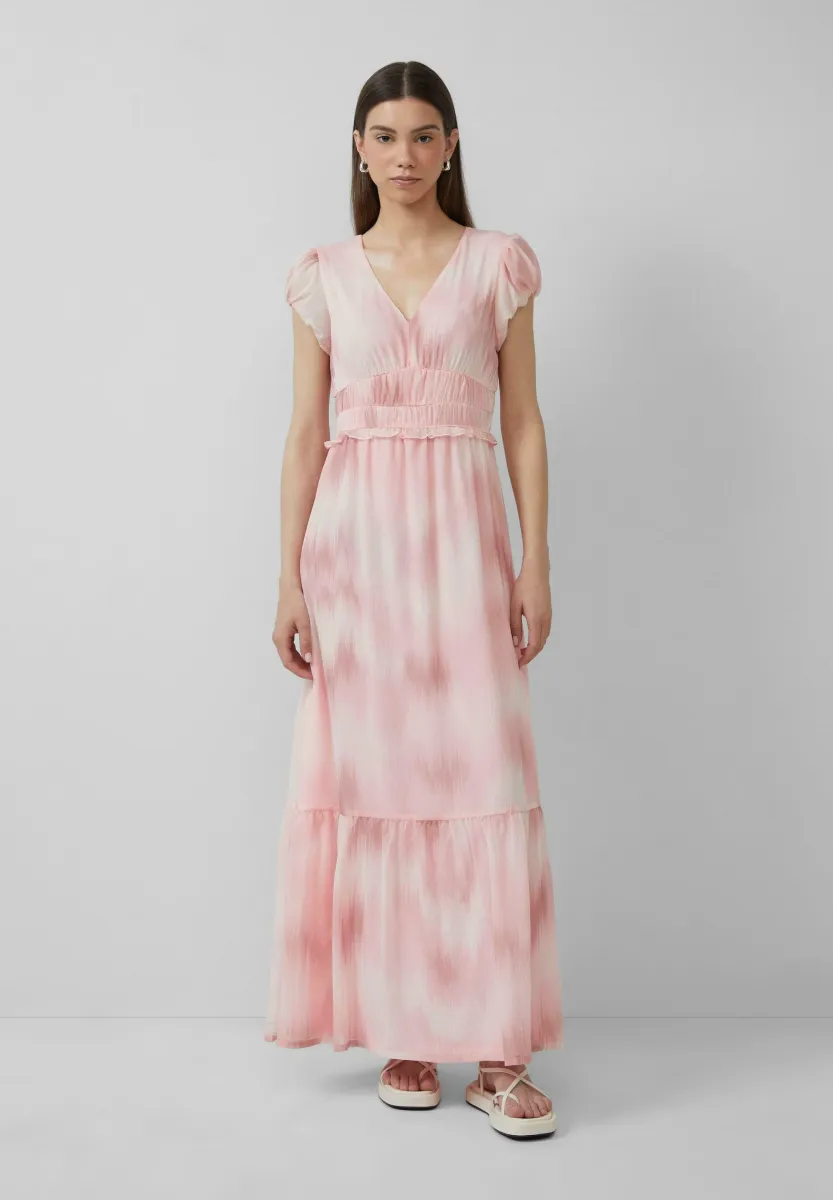 ZARTES MIT ALL-OVER - Maxikleid - zartrosa