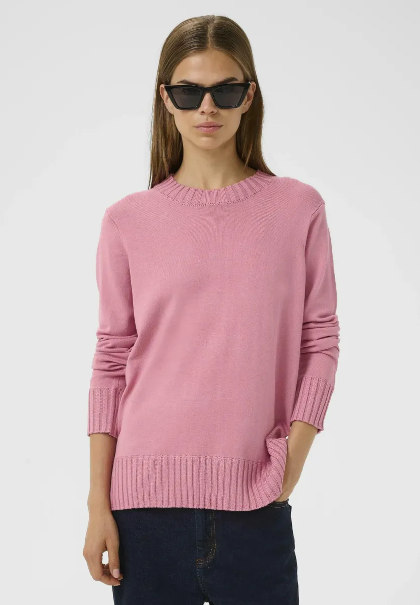 ZAULOIW - Strickpullover - wild rose