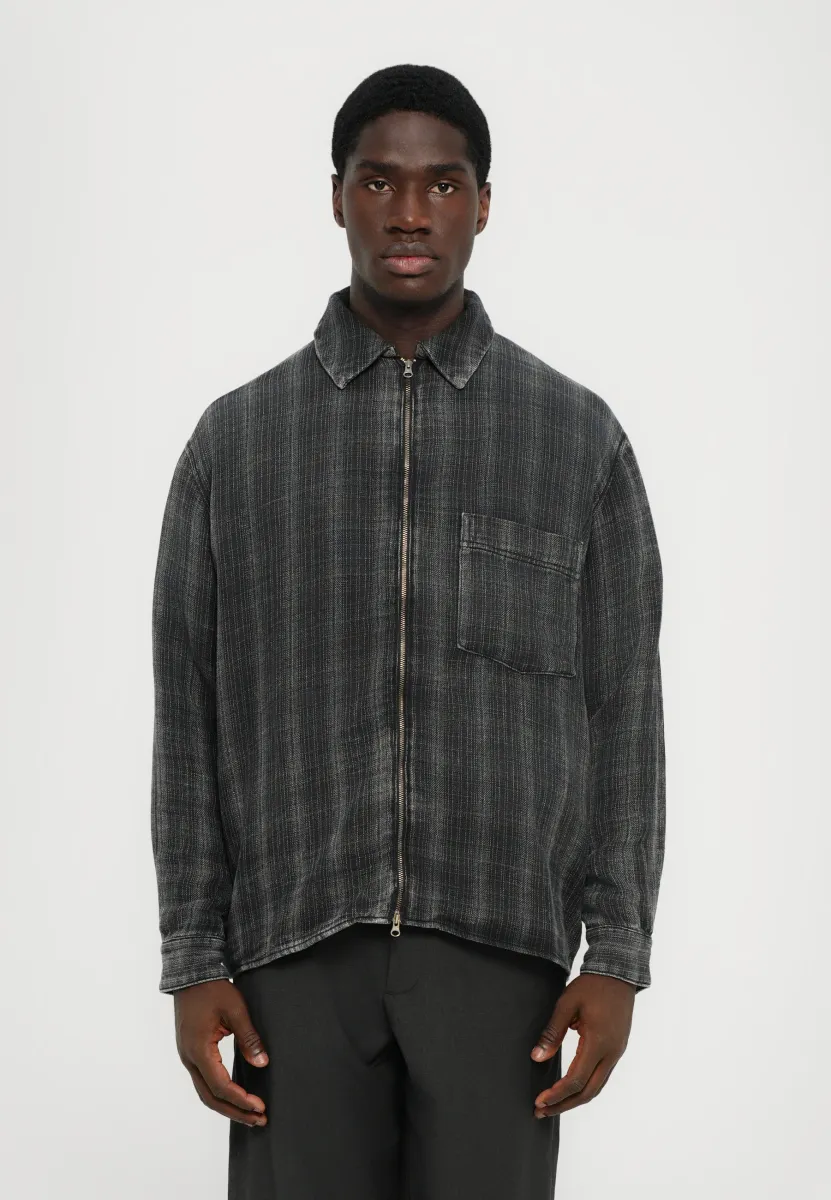 ZAYNE ZIP  - Hemd - bleached black