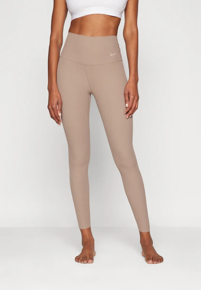 ZENVY - Tights - mink brown/white