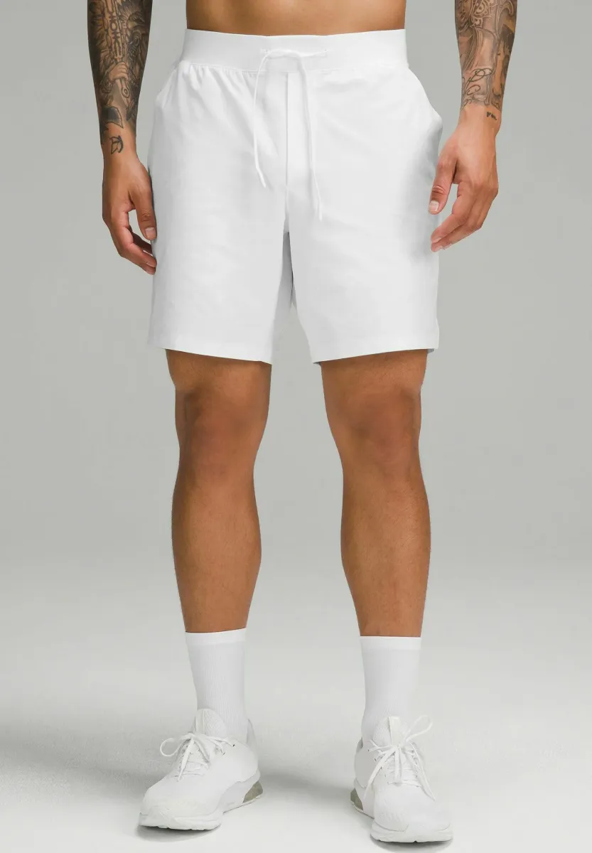 ZEROED IN LINERLESS 18CM - Kurze Sporthose - white