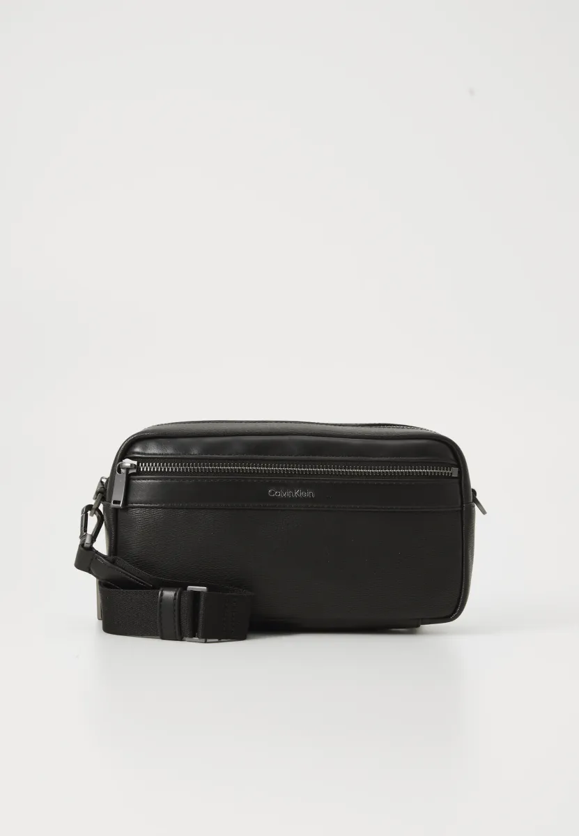 ZIP CAMERA BAG - Umhängetasche - black