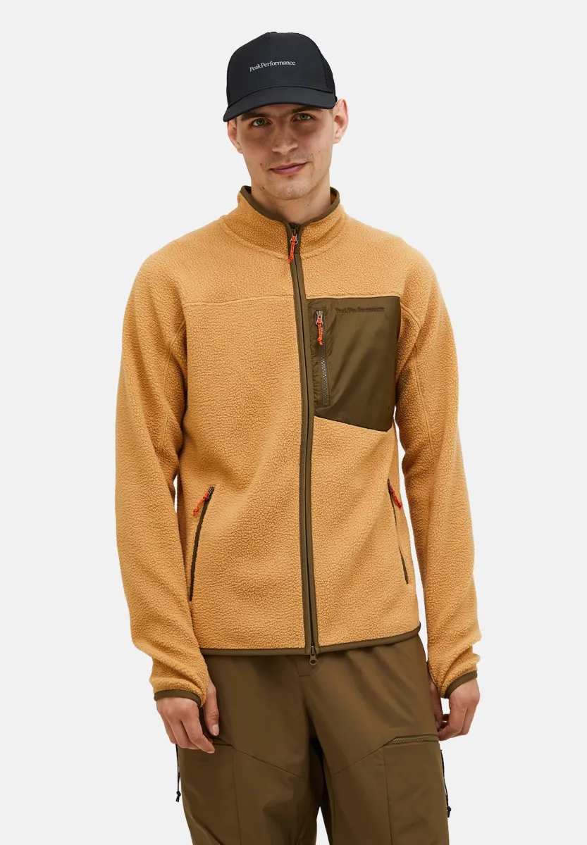 ZIP - Fleecejacke - sierra sand
