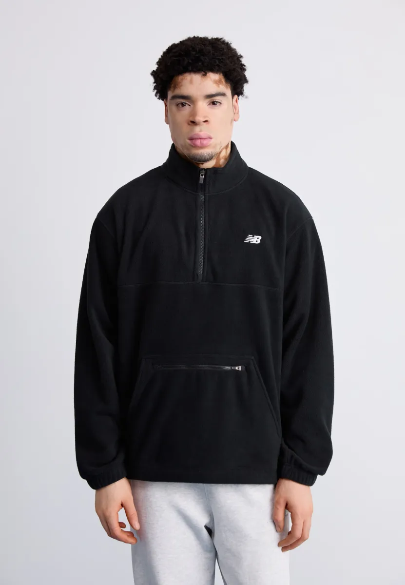 ZIP - Fleecepullover - black