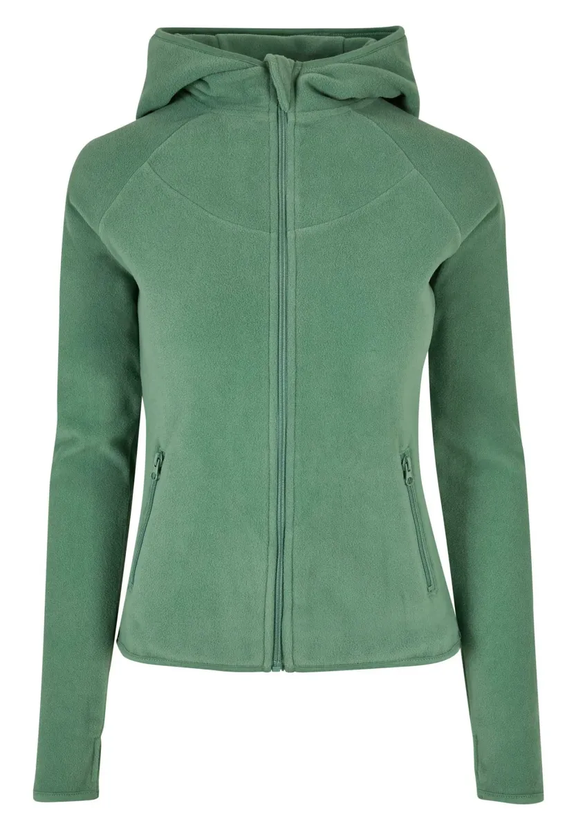 ZIP HOODIE  - Fleecejacke - salvia