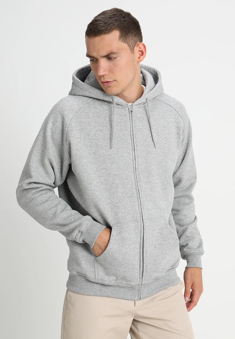 ZIP HOODY - Sweatjacke - grey