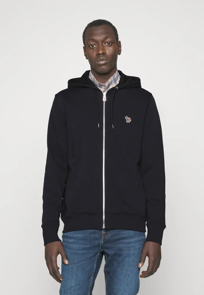 ZIP HOODY ZEBRA - Sweatjacke - dark blue