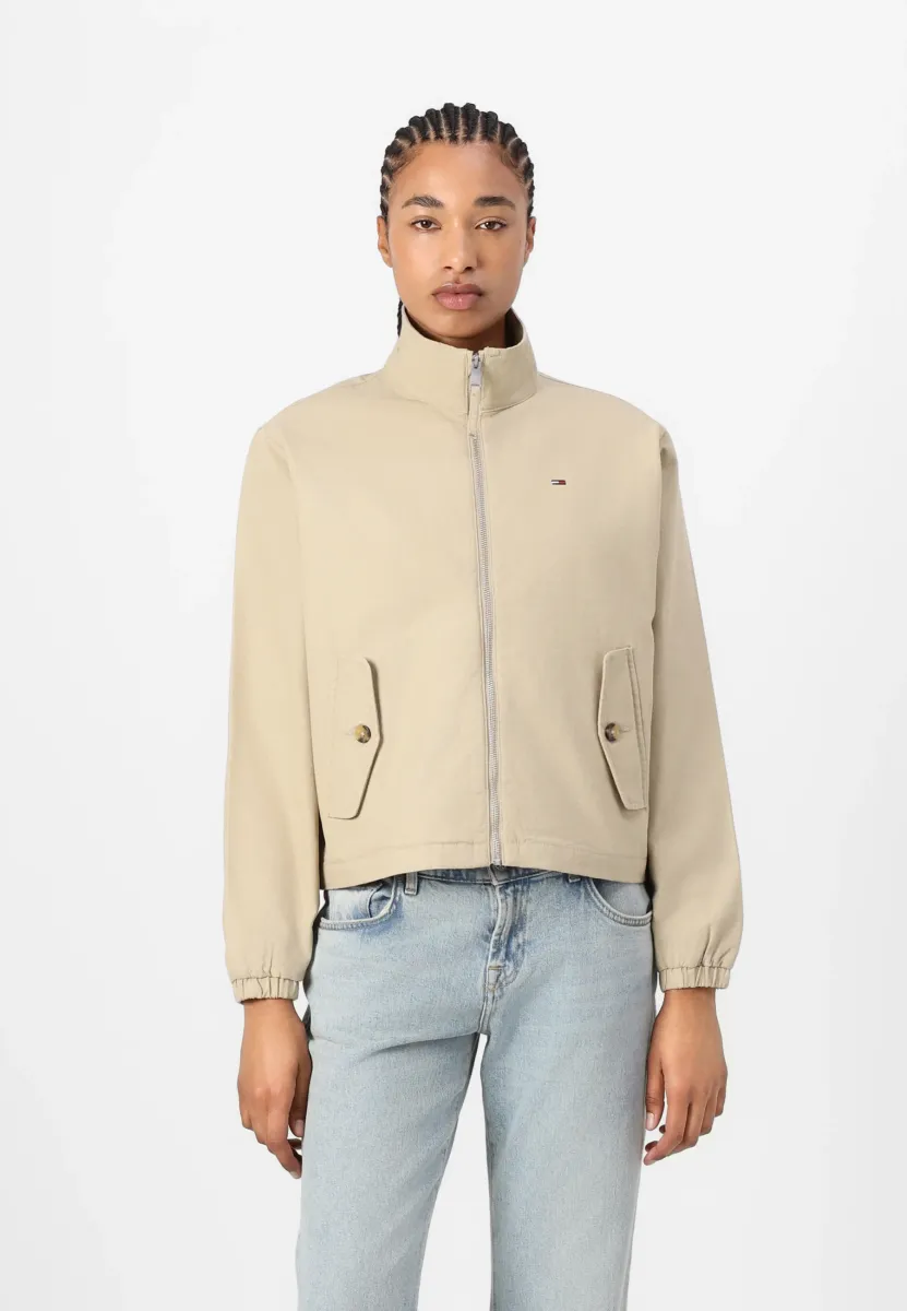 ZIP JACKET - Leichte Jacke - silt